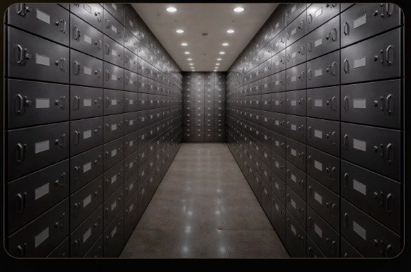 Prime Safety Vaults secure facility corridor