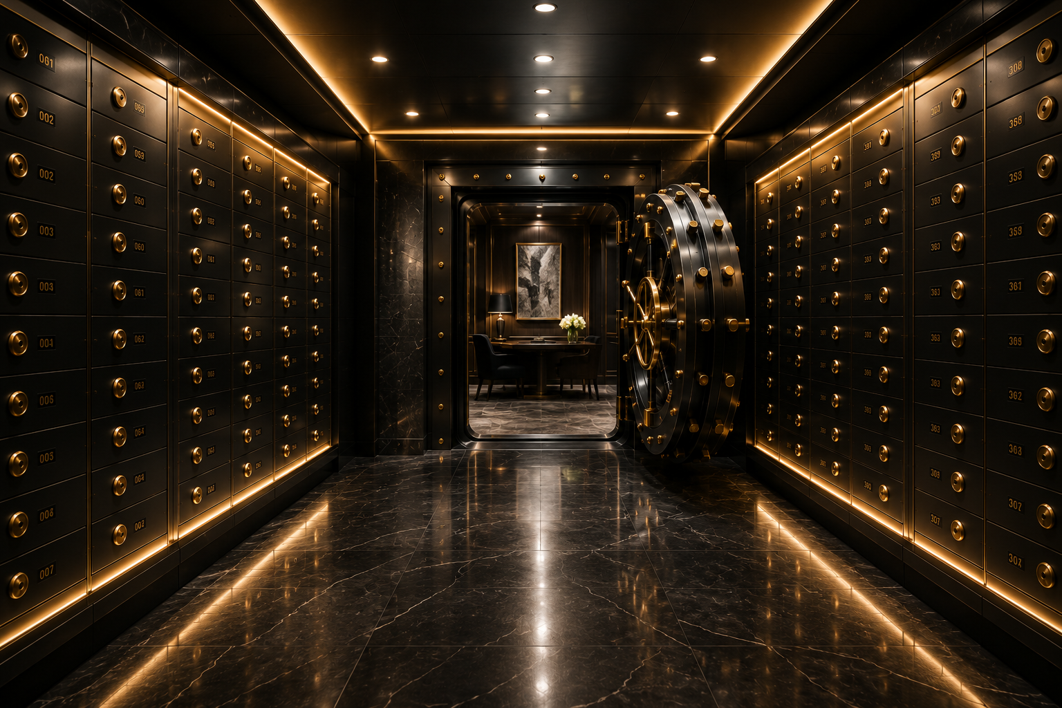 Bank-grade vault protection